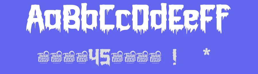 Bhoory Font by twinletter — Display Font — thumbnail 3