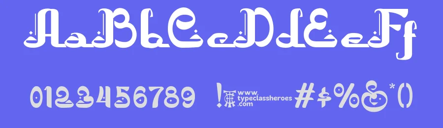 Bhorudyn Font by Type Class Heroes — Decorative Font — thumbnail 3
