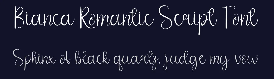 Bianca Romantic Script Font by andikastudio — Script Handwritten Font — thumbnail 2