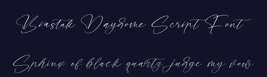 Biastak Daydome Script Font by stylishtype.co — Script Handwritten Font — thumbnail 2