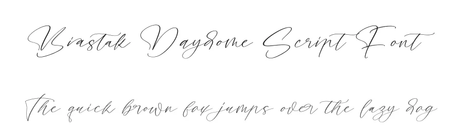 Biastak Daydome Script Font by stylishtype.co — Script Handwritten Font