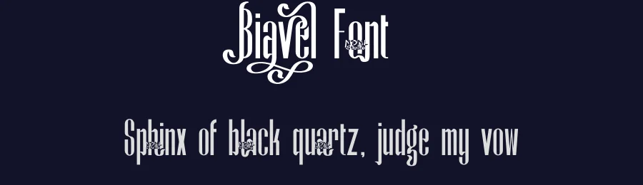 Biavel Font by NDNL Studio — Sans Serif Font — thumbnail 2