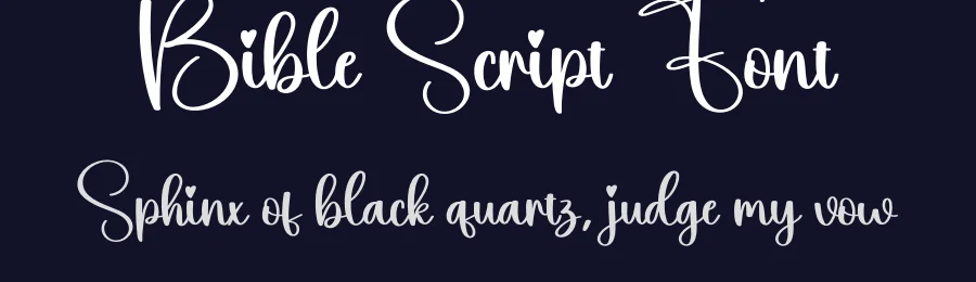 Bible Script Font by creativeletter — Script Handwritten Font — thumbnail 2