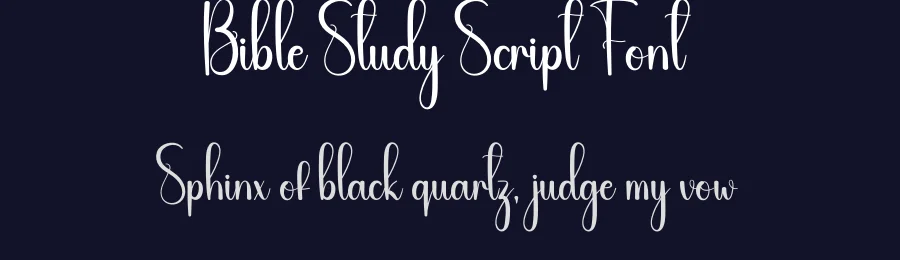 Bible Study Script Font by andikastudio — Script Handwritten Font — thumbnail 2