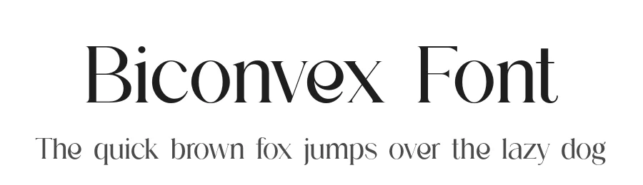 Biconvex Font by UICreative — Serif Font