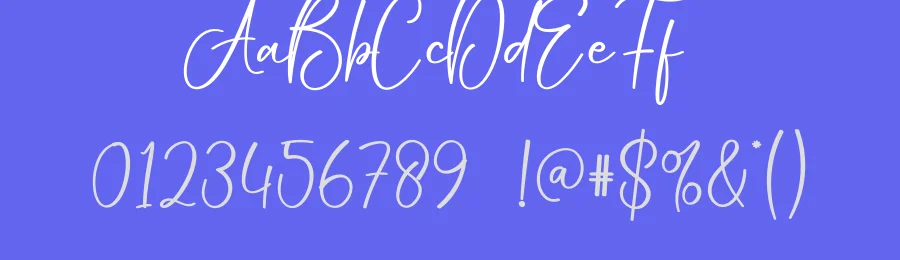 Bicycle Script Typeface by creativeletter — Script Handwritten Font — thumbnail 3