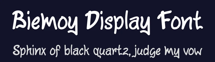 Biemoy Display Font by ArtiXLabs — Decorative Font — thumbnail 2
