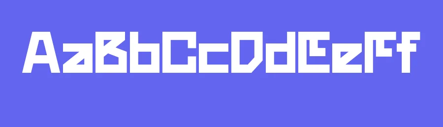Bietro – Futuristic Modular Display Font by pandekastudio — Display Font — thumbnail 3