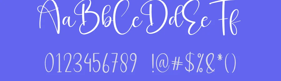 Big Baby Calligraphy Script Font by creativeletter — Script Handwritten Font — thumbnail 3