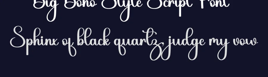 Big Boho Style Script Font by inermediaSTUDIO — Script Handwritten Font — thumbnail 2