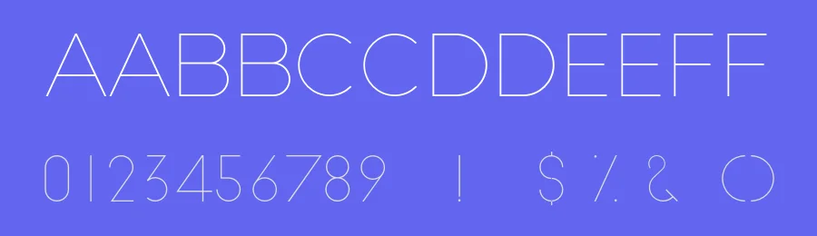 Big John / Slim Joe Font by Ion Lucin — Sans Serif Font — thumbnail 3