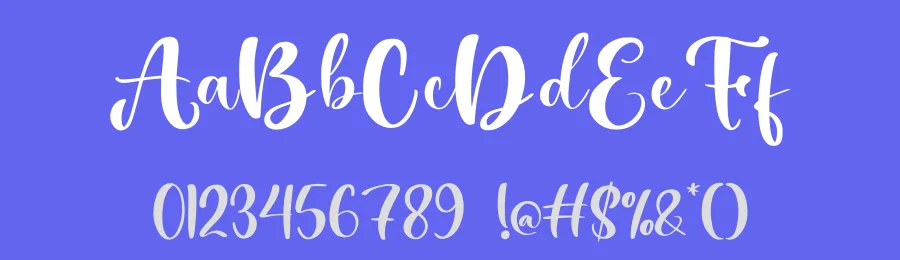 Big Love Script Font by Letterayu — Script Handwritten Font — thumbnail 3