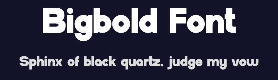 Bigbold Font by Funtype — Decorative Font — thumbnail 2