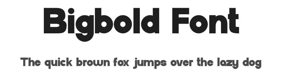 Bigbold Font by Funtype — Decorative Font