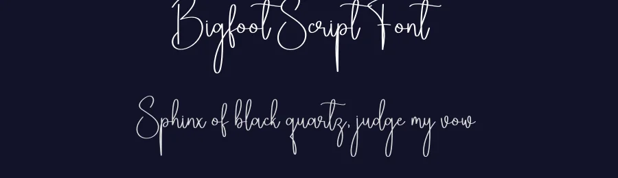 Bigfoot Script Font by creativeletter — Script Handwritten Font — thumbnail 2
