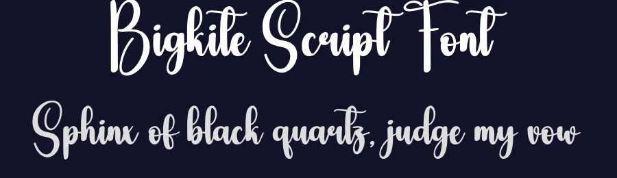 Bigkite Script Font by andikastudio — Script Handwritten Font — thumbnail 2