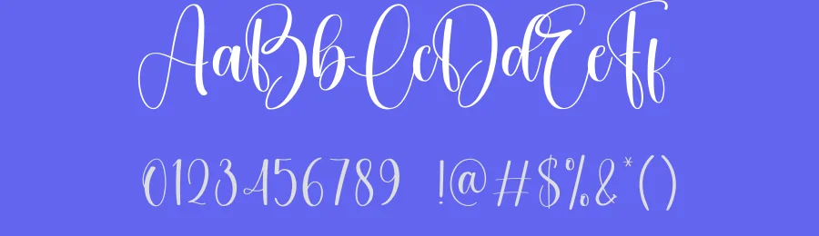 Bigsister Calligraphy Font by creativeletter — Script Handwritten Font — thumbnail 3