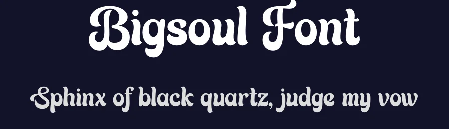 Bigsoul Font by Rantautype — Script Handwritten Font — thumbnail 2
