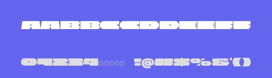 Bigtro – Bold Display Font by limitype — Display Font — thumbnail 3