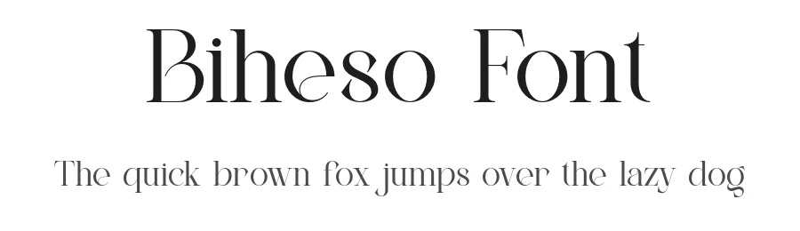 Biheso Font by ErmediaStudio — Decorative Font