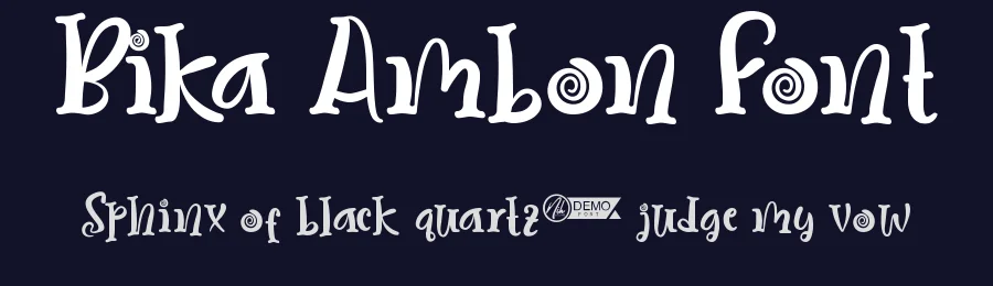 Bika Ambon Font by nihstudio — Display Font — thumbnail 2