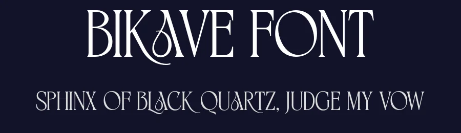 Bikave Font by Marvadesign — Serif Font — thumbnail 2