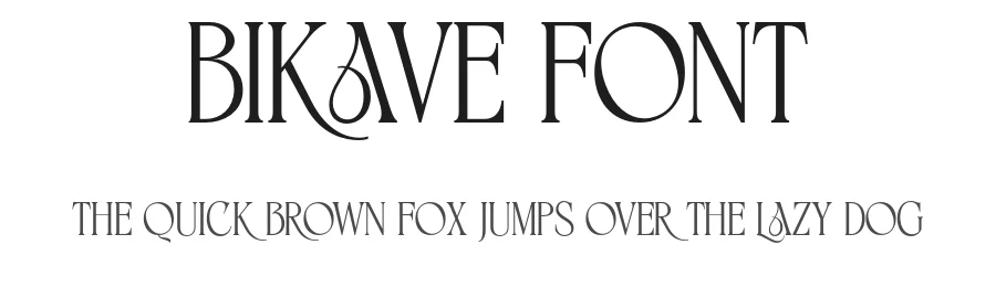 Bikave Font by Marvadesign — Serif Font