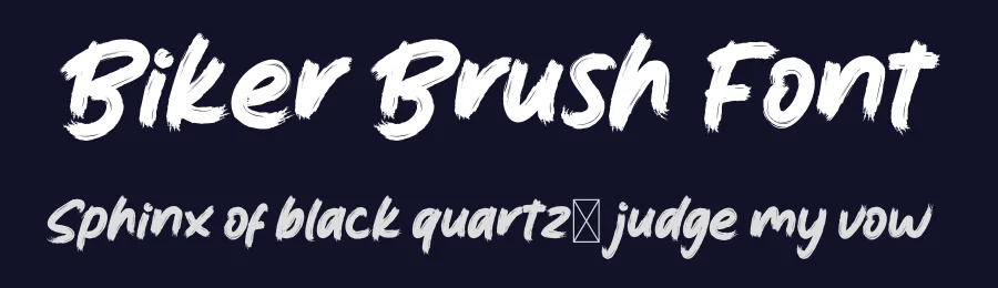 Biker Brush Font by productype — Script Handwritten Font — thumbnail 2