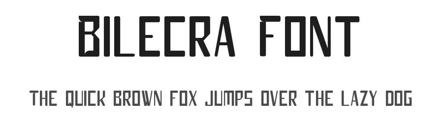 Bilecra Font by ErmediaStudio — Decorative Font