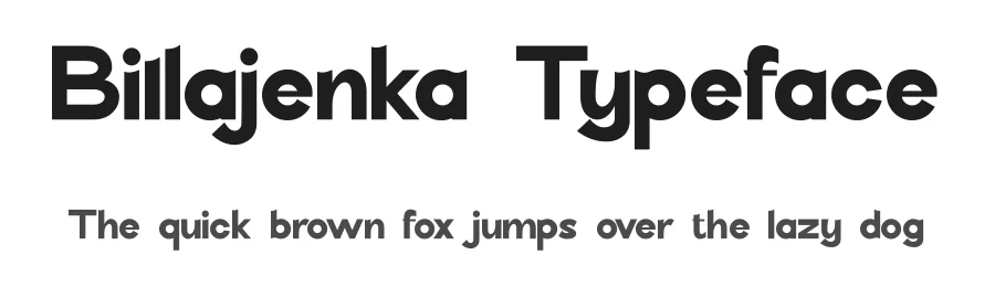 Billajenka Typeface by Basnistudio — Decorative Font