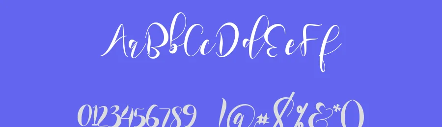 Billetha Calligraphy Font by Yoga Letter — Script Handwritten Font — thumbnail 3