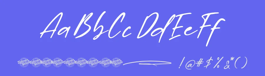 Billion Champagne Scattered Font by letterenastudios — Script Handwritten Font — thumbnail 3