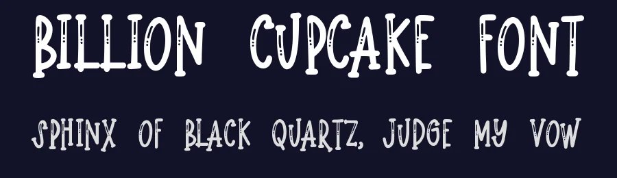 Billion Cupcake Font by qwrtype — Script Handwritten Font — thumbnail 2