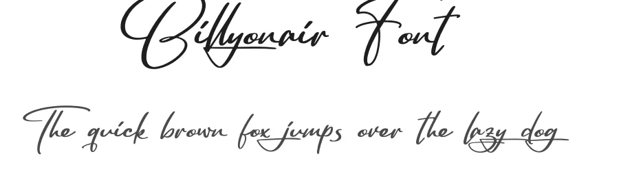 Billyonair Font by Sugartype — Decorative Font