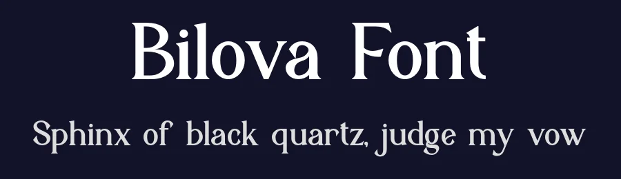 Bilova Font by ErmediaStudio — Decorative Font — thumbnail 2