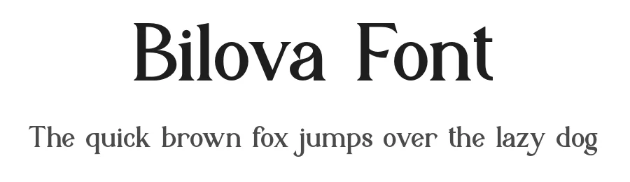 Bilova Font by ErmediaStudio — Decorative Font