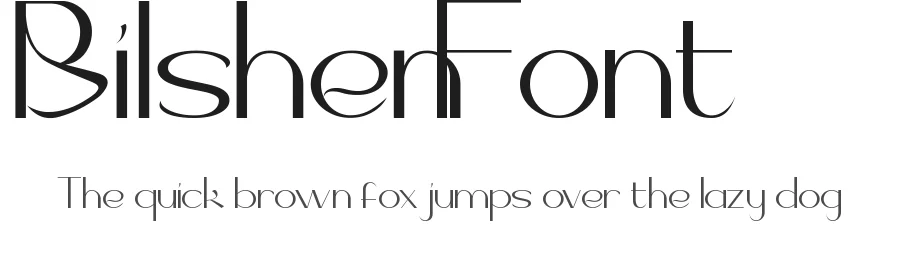 Bilshen Font by edricstudio — Display Font