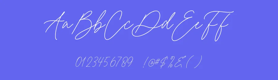 Bimalline Script Font by qwrtype — Script Handwritten Font — thumbnail 3