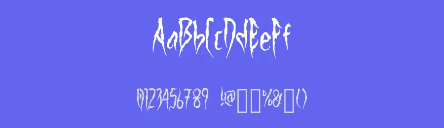 Binsruh – Twisted Horror Font by idealistudio — Display Font — thumbnail 3