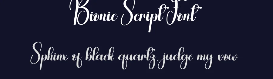 Bionic Script Font by andikastudio — Script Handwritten Font — thumbnail 2