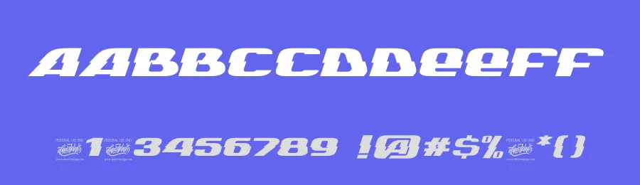 Biowar Font by Almarkha Type — Display Font — thumbnail 3