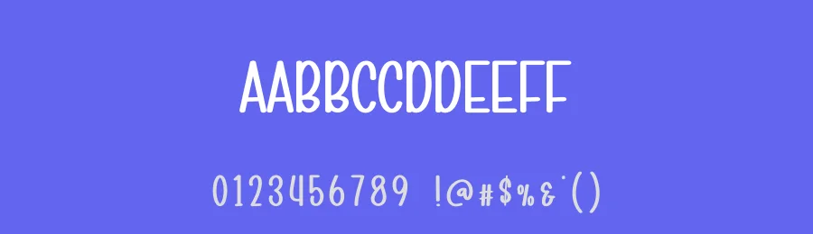 Birthday Background Display Font by creativeletter — Display Font — thumbnail 3