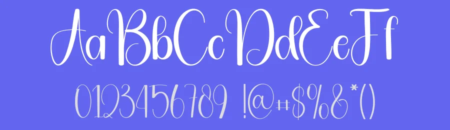 Birthday Calendar – Modern Handwritten Font by freshtypeink — Script Handwritten Font — thumbnail 3