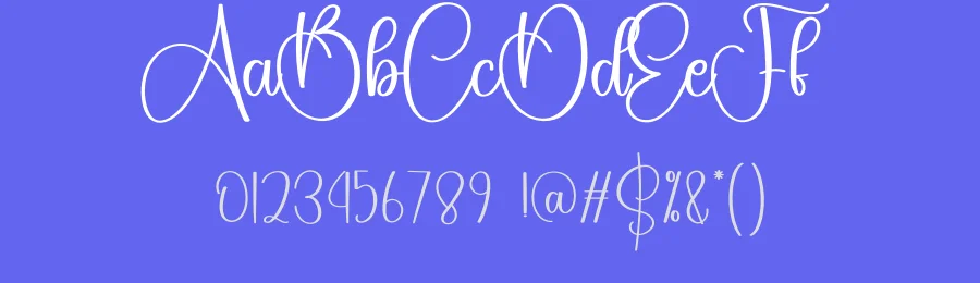 Birthday Calligraphy Font by creativeletter — Script Handwritten Font — thumbnail 3