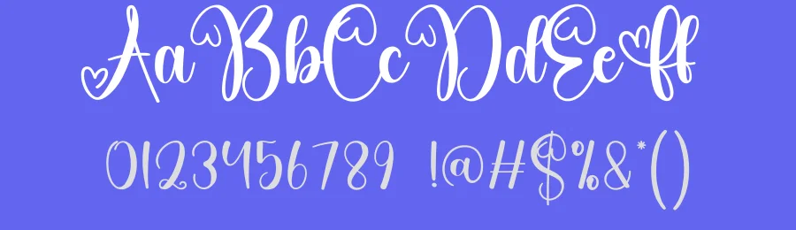 Birthday Calligraphy Font by creativeletter — Script Handwritten Font — thumbnail 3