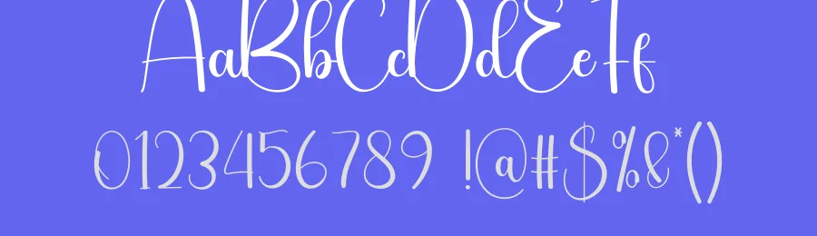 Birthday Calligraphy Font by creativeletter — Script Handwritten Font — thumbnail 3