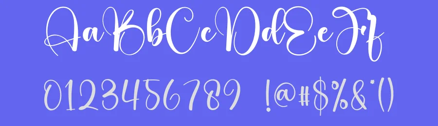 Birthday Calligraphy Font by creativeletter — Script Handwritten Font — thumbnail 3