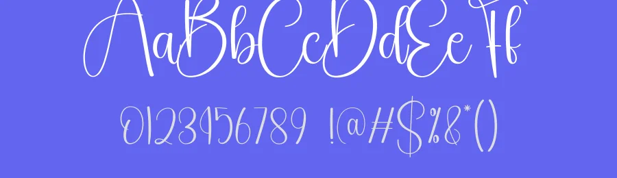 Birthday Calligraphy Font by creativeletter — Script Handwritten Font — thumbnail 3