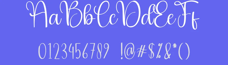 Birthday Calligraphy Font by creativeletter — Script Handwritten Font — thumbnail 3