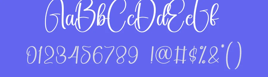 Birthday Calligraphy Script Font by creativeletter — Script Handwritten Font — thumbnail 3
